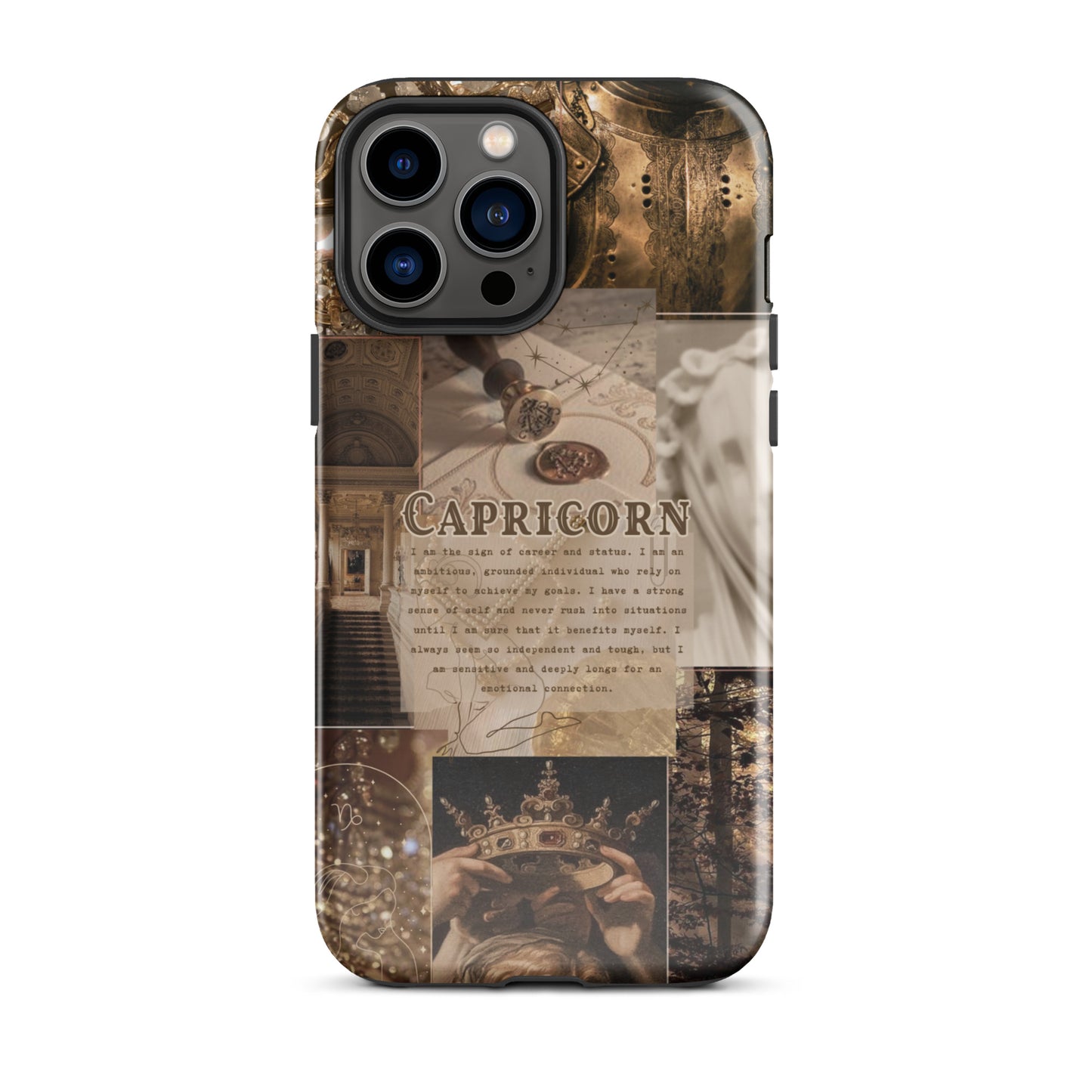 Capricorn Aesthetic Case for iPhone®