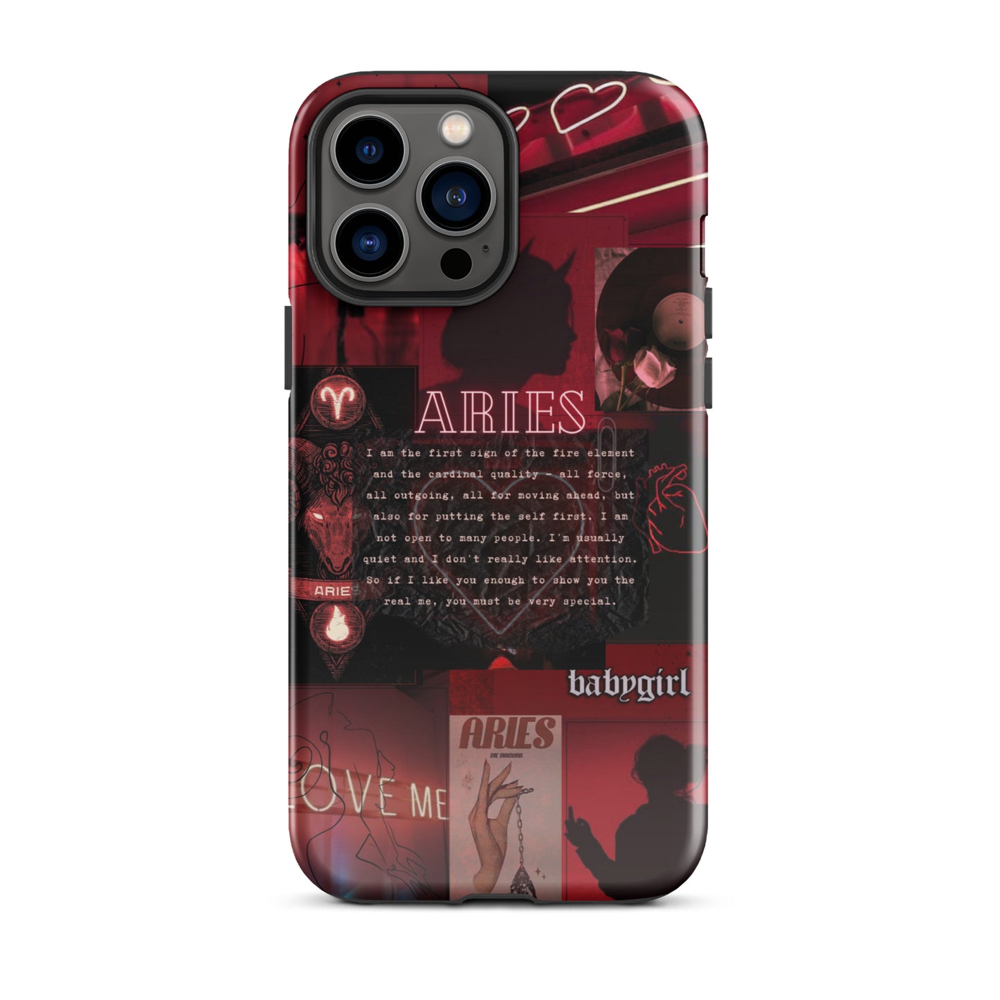 Aries Aesthetic Case for iPhone®