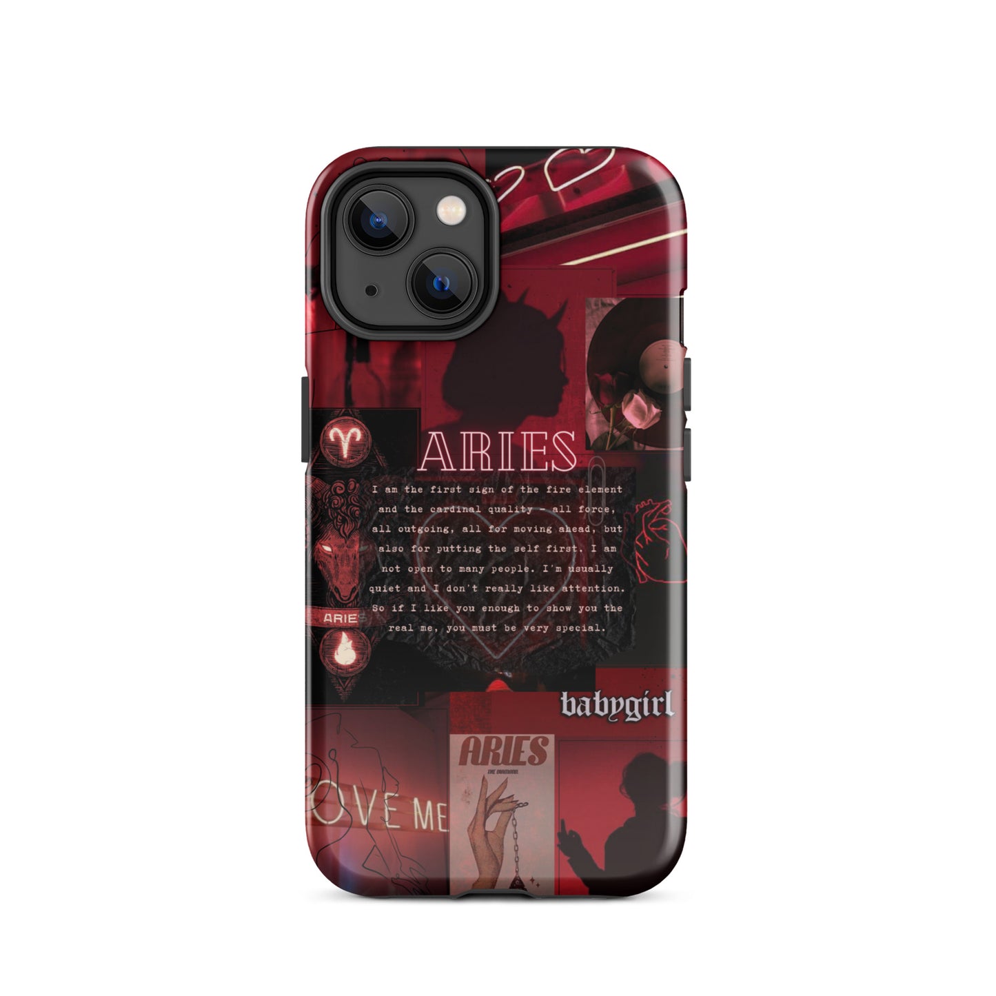 Aries Aesthetic Case for iPhone®