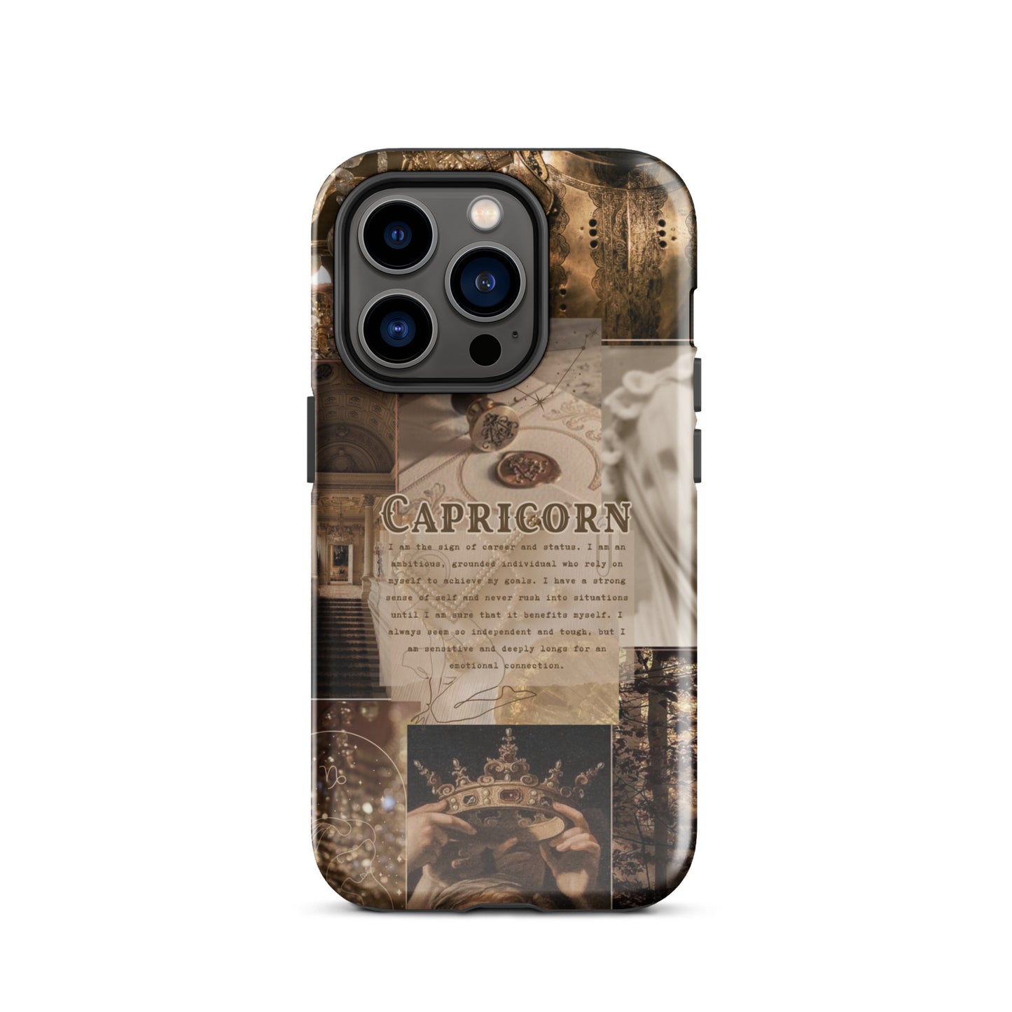 Capricorn Aesthetic Case for iPhone®