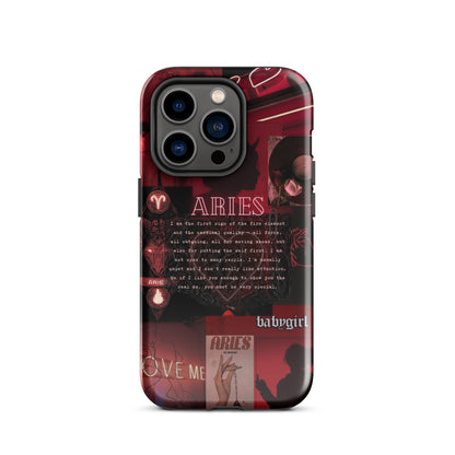 Aries Aesthetic Case for iPhone®