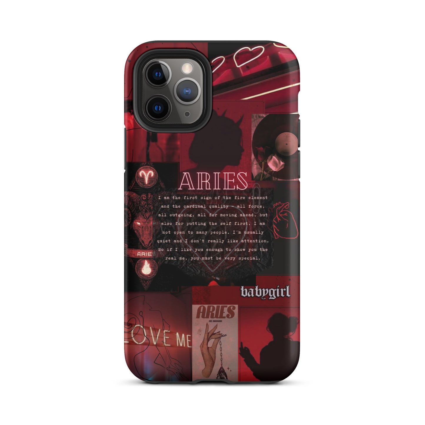 Aries Aesthetic Case for iPhone®