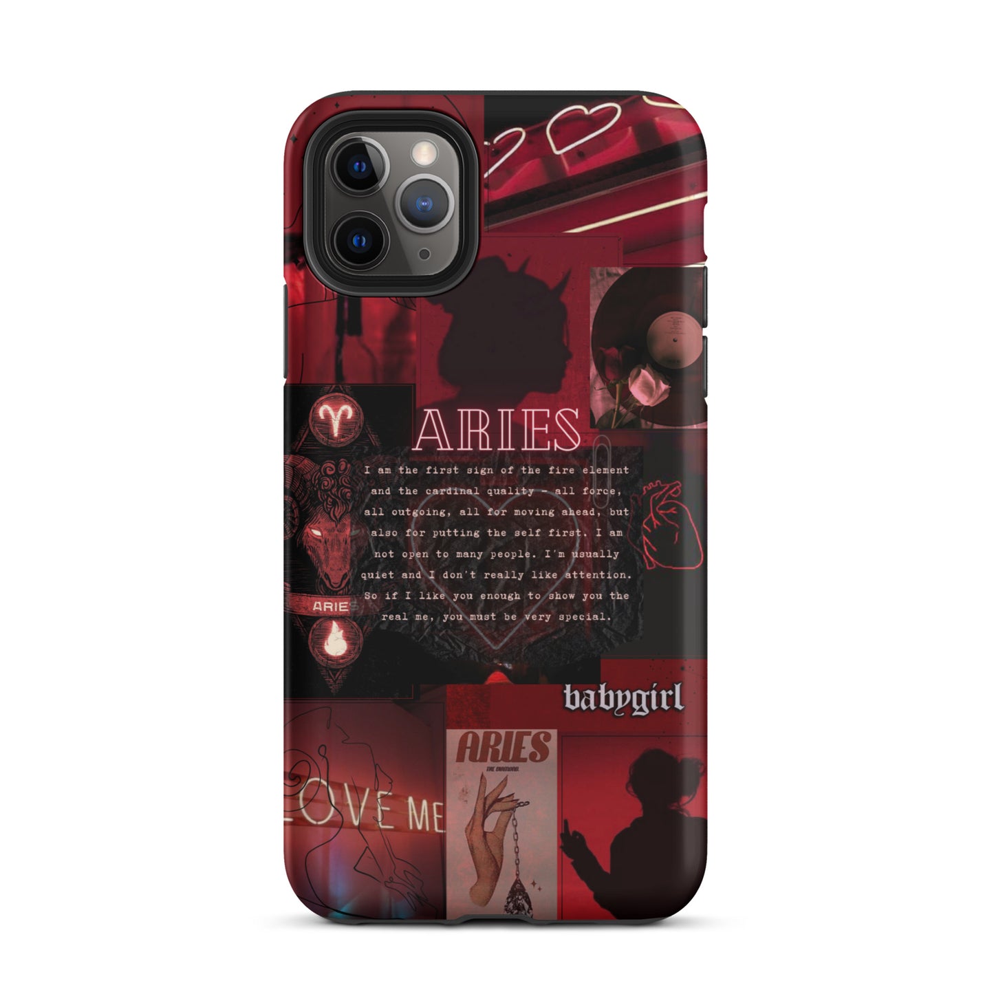 Aries Aesthetic Case for iPhone®