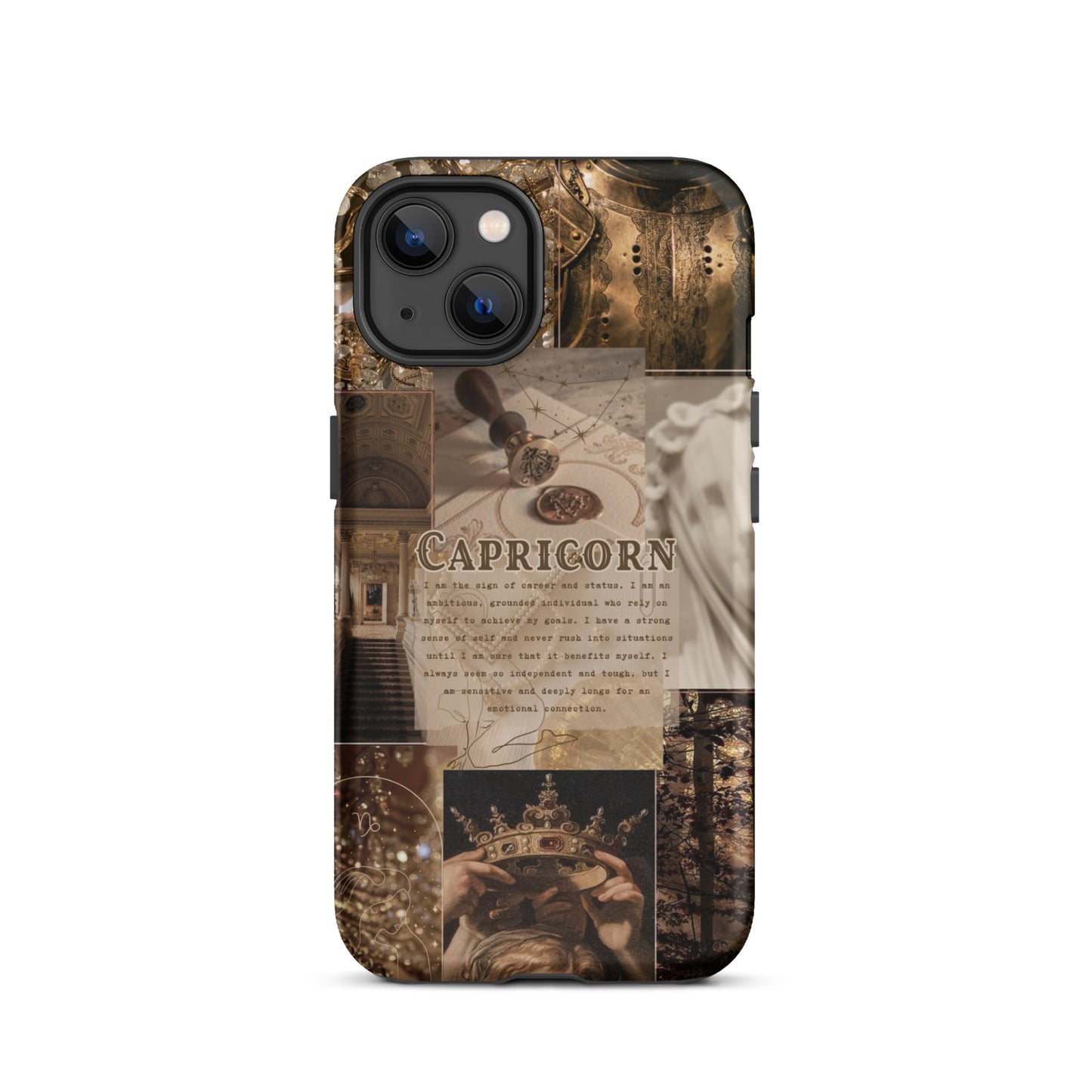 Capricorn Aesthetic Case for iPhone®