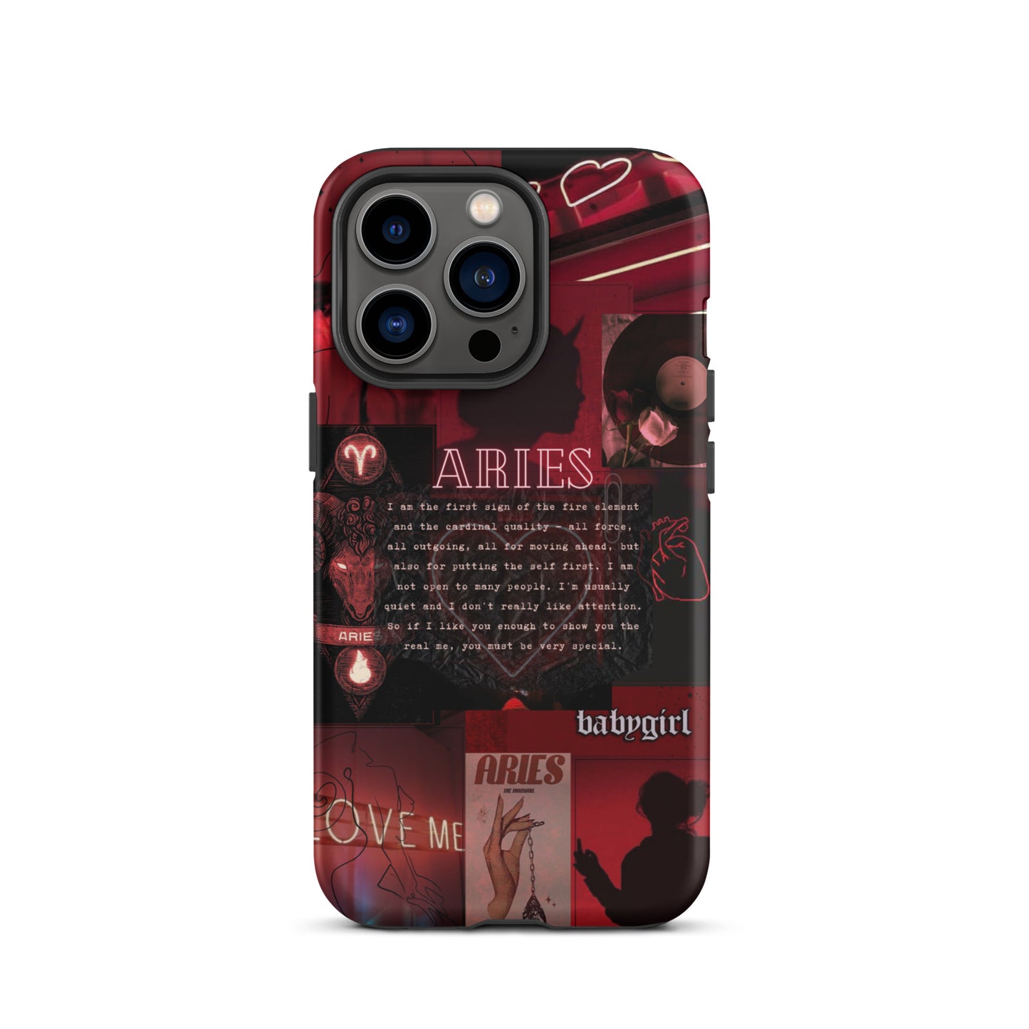 Aries Aesthetic Case for iPhone®