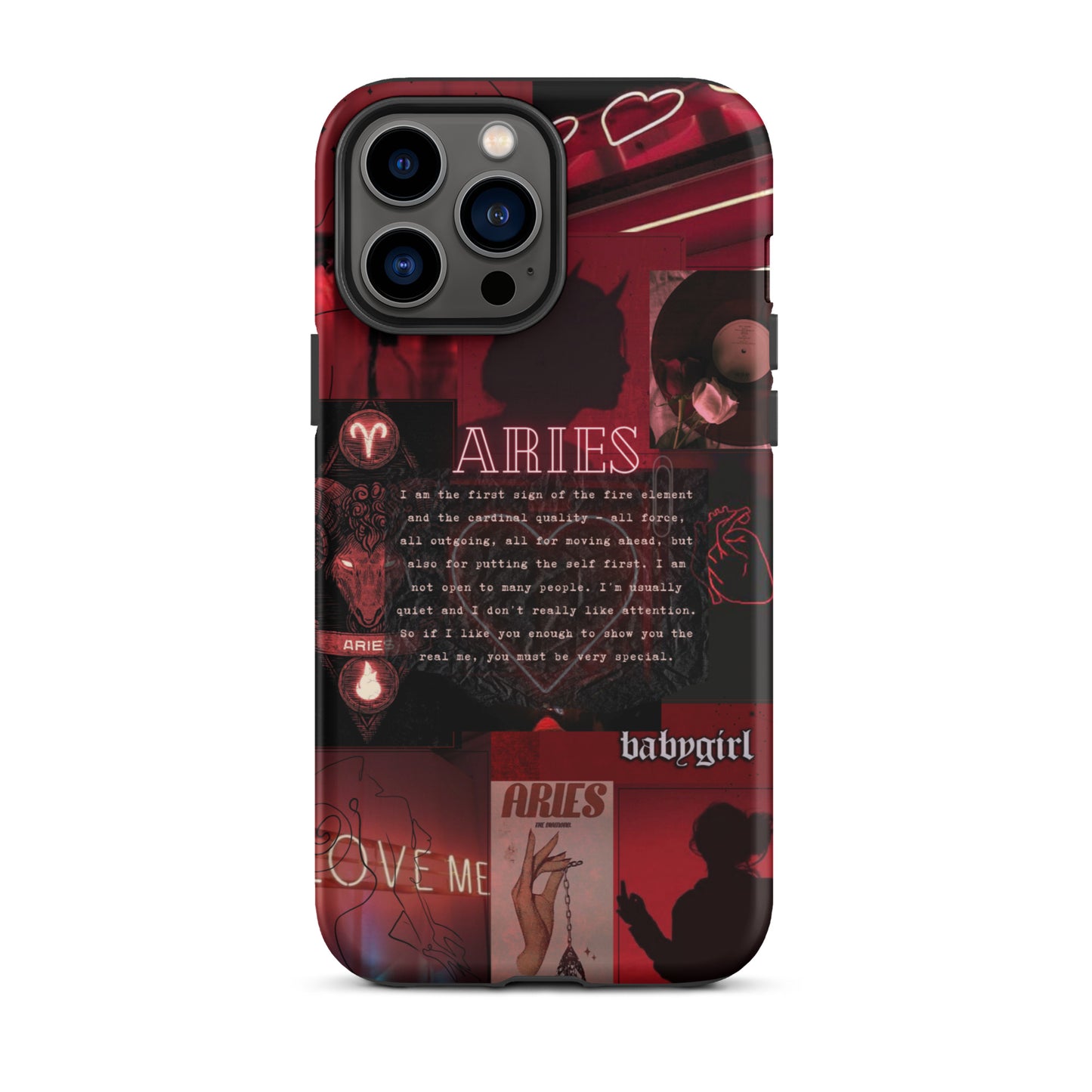 Aries Aesthetic Case for iPhone®