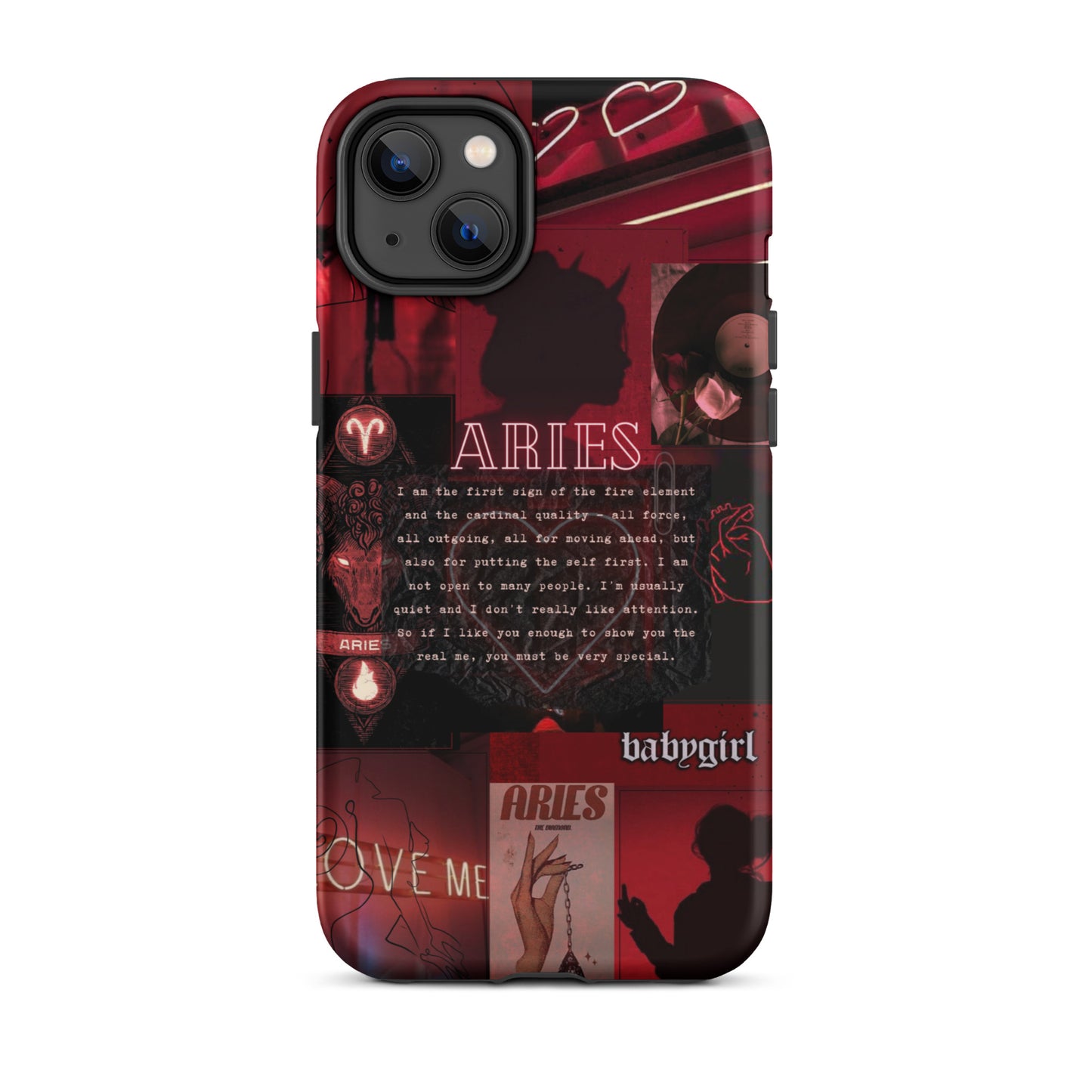 Aries Aesthetic Case for iPhone®