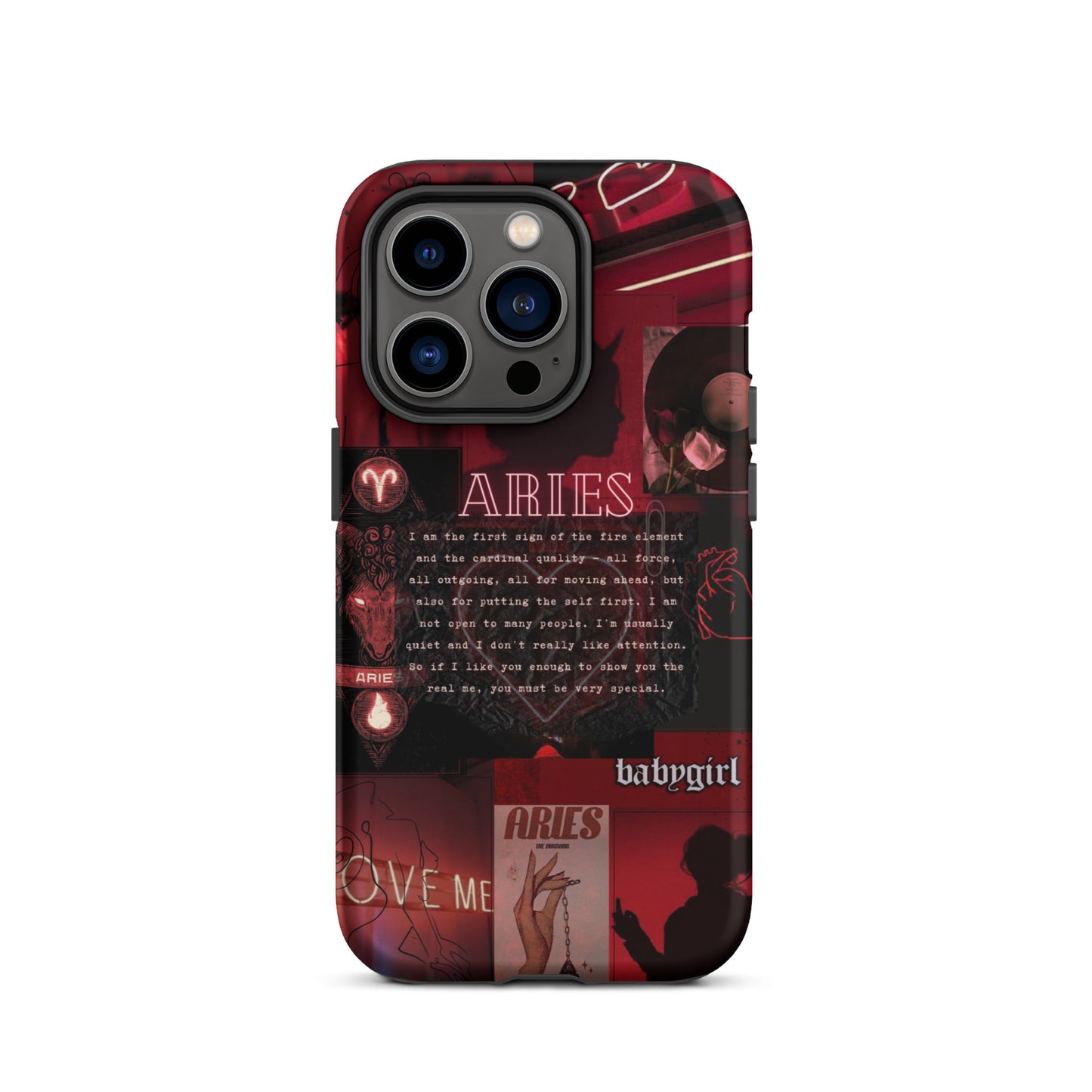 Aries Aesthetic Case for iPhone®