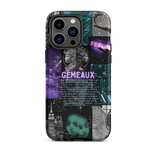 Gémeaux Aesthetic Case for iPhone® (VF)