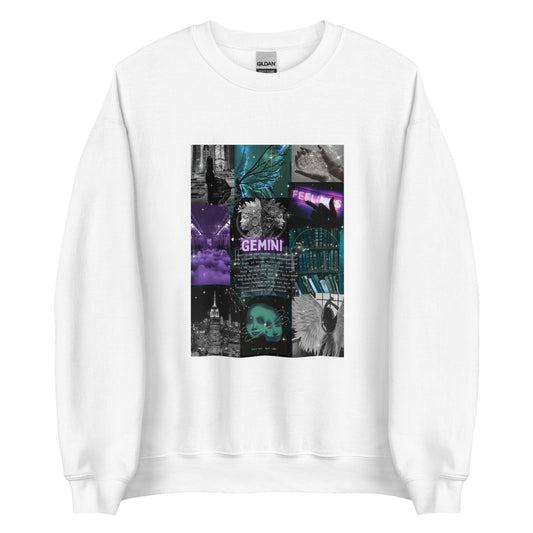 Gemini Aesthetic Unisex Sweatshirt