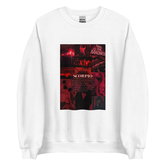 Scorpio Aesthetic Unisex Sweatshirt